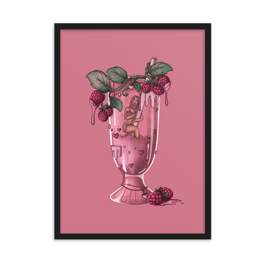 Raspberry Milkmaid