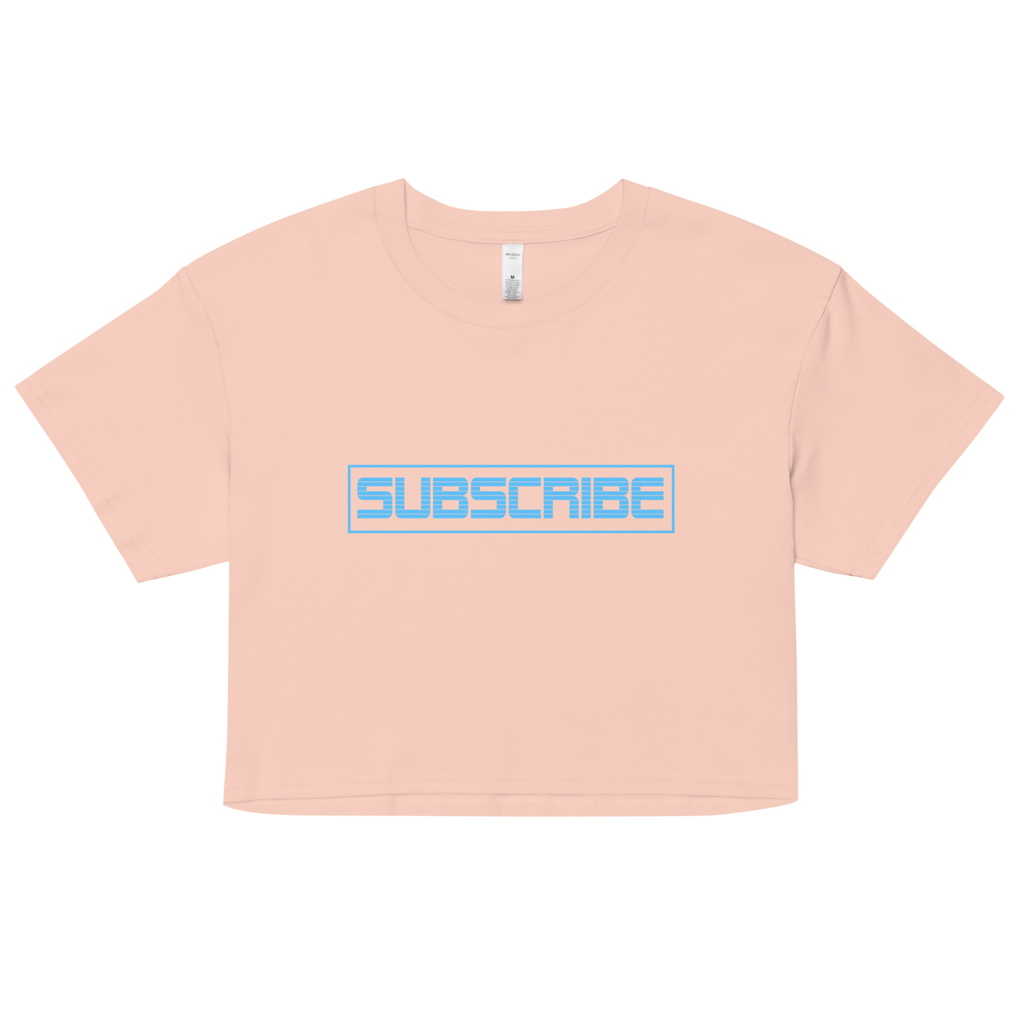 Subscribe crop top